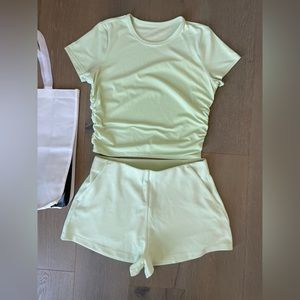 Lululemon all it takes nulu cropped t- 10